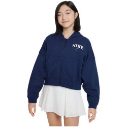 блуза,детски,блузи,nike,trend,full,zip,sweatshirt,blue