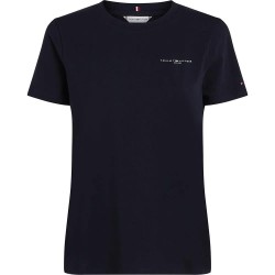 тениска,дамски,тениски,tommy,hilfiger,1985,reg,mini,corp,logo,short,sleeve,t,shirt,black