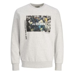 блуза,мъжки,пуловери,jj,rebel,tokyo,sweatshirt,white,melange,(white)