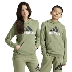 суичър,детски,блузи,adidas,essentials,two,colored,big,logo,cotton,hoodie,green
