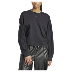 блуза,дамски,блузи,adidas,originals,ruched,3,stripes,loose,sweatshirt,grey