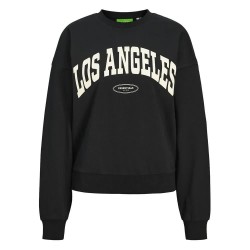 блуза,дамски,блузи,jack,&,jones,merle,spring,rlx,short,jjxx,sweatshirt,black,los,angeles,(black)