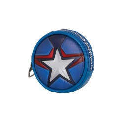 портфейли,и,портмонета,karactermania,marvel,captain,america,courage,cookie,coin,purse,blue,(blue)
