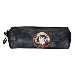 канцеларски,принадлежности,karactermania,one,piece,ropes,fan,square,2.2,pencil,case,white,(black)