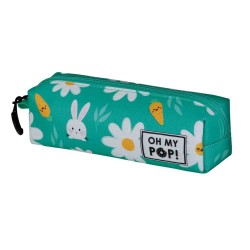 канцеларски,принадлежности,oh,my,pop,blooming,fan,square,2.2,pencil,case,green,(turquoise)