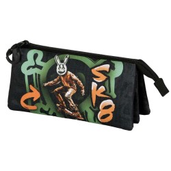 канцеларски,принадлежности,prodg,rabbit,triple,pencil,case,black,(multicolor)