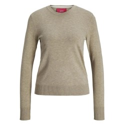 блуза,дамски,пуловери,дамски,плетени,дрехи,jack,&,jones,cara,comfy,sweater,beige,(feather,gray,vanilla,ice)