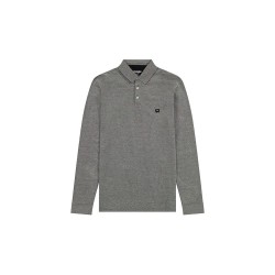 мъжки,блузи,с,яка,wrangler,refined,long,sleeve,polo,grey,(black)