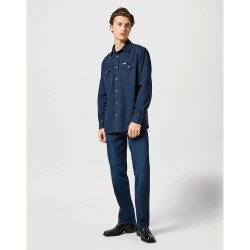 риза,с,дълъг,ръкав,мъжки,ризи,wrangler,western,long,sleeve,shirt,blue,(midnight,rodeo)