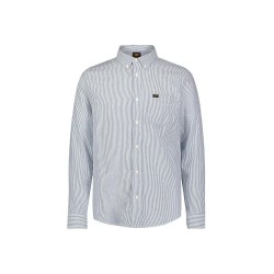 риза,с,дълъг,ръкав,мъжки,ризи,lee,button,down,long,sleeve,shirt,blue,(blue,stripe)
