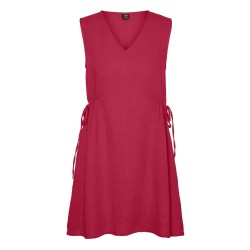 рокля,дамски,поли,и,рокли,vero,moda,beate,sleeveless,short,dress,red,(red,bud)