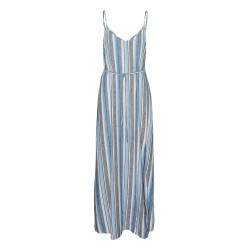 рокля,дамски,поли,и,рокли,vero,moda,kana,sleeveless,long,dress,blue,(ibiza,blue,stripes,kana)