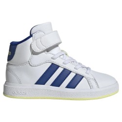 маратонки,детски,маратонки,adidas,grand,court,mid,trainers,ftwr,white,team,royal,blue,ice,yellow,(white)