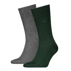 чорапи,мъжки,чорапи,calvin,klein,701218631,socks,2,units,dark,green,(green,grey)