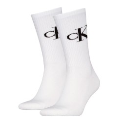 чорапи,мъжки,чорапи,calvin,klein,701228802,crew,socks,2,units,white