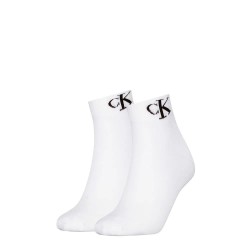 чорапи,дамски,чорапи,calvin,klein,701228813,quarter,short,socks,2,units,white