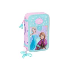 канцеларски,принадлежности,safta,frozen,cool,days,triple,filled,pencil,case,36,units,multicolor,(multicolor)