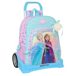 раница,раници,safta,frozen,cool,days,with,evolution,wheeled,backpack,multicolor,(blue)