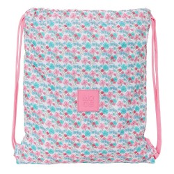 спортна,чанта,спортни,сакове,и,чанти,safta,moos,flores,40,cm,gymsack,multicolor,(pink)