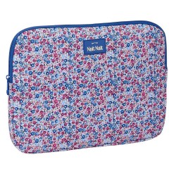 всички,чанти,safta,nait,nait,flores,coimbra,14´´,laptop,sleeve,blue,(multicolor)