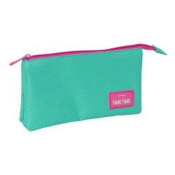 канцеларски,принадлежности,safta,nait,nait,triple,pencil,case,green,(mint)