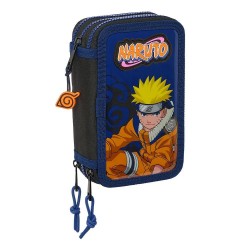 канцеларски,принадлежности,safta,naruto,ninja,triple,filled,pencil,case,36,units,multicolor,(multicolor)