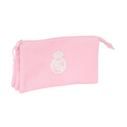 канцеларски,принадлежности,safta,real,madrid,chica,triple,pencil,case,pink