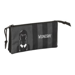 канцеларски,принадлежности,safta,wednesday,triple,pencil,case,grey,(multicolor)