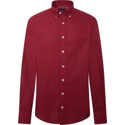 риза,с,дълъг,ръкав,мъжки,ризи,hackett,dyed,oxford,long,sleeve,shirt,winter,red,(red)