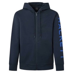 блуза,мъжки,пуловери,hackett,essential,full,zip,sweatshirt,blue