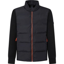 блуза,мъжки,пуловери,hackett,piste,quilt,full,zip,sweatshirt,black
