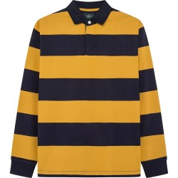 мъжки,блузи,с,яка,hackett,rugby,long,sleeve,polo,yellow,black,(navy,gold)