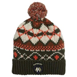 шапка,всички,шапки,superdry,apres,beanie,multicolor,(army,khaki,fairisle)