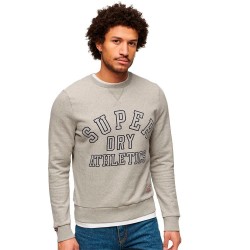 блуза,мъжки,пуловери,superdry,athletic,printed,sweatshirt,athletic,grey,marl,(grey)