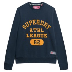 блуза,мъжки,пуловери,superdry,athletic,printed,sweatshirt,blue