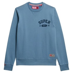 блуза,мъжки,пуловери,superdry,athletic,printed,sweatshirt,wedgewood,blue,(blue)