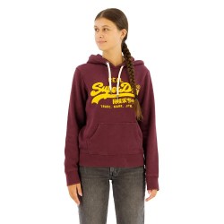 суичър,дамски,блузи,superdry,chenille,vl,graphic,hoodie,red