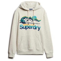суичър,мъжки,пуловери,superdry,cl,great,outdoors,graphic,hoodie,queen,marl,(beige)