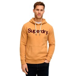 суичър,мъжки,пуловери,superdry,classic,core,logo,hoodie,brown,(turmeric,tan,light,brown)