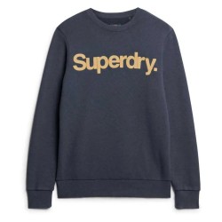 блуза,мъжки,пуловери,superdry,classic,core,logo,sweatshirt,blue