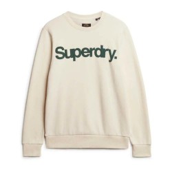 блуза,мъжки,пуловери,superdry,classic,core,logo,sweatshirt,beige,(oyster,cream)