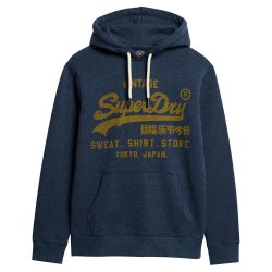 суичър,мъжки,пуловери,superdry,classic,vl,graphic,hoodie,blue