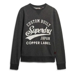 блуза,мъжки,пуловери,superdry,copper,label,graphic,sweatshirt,surplus,gravel,grey,grit,(grey)