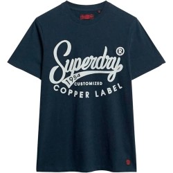 тениска,мъжки,тениски,superdry,copper,label,workwear,short,sleeve,t,shirt,surplus,black,blue,grit,(black)