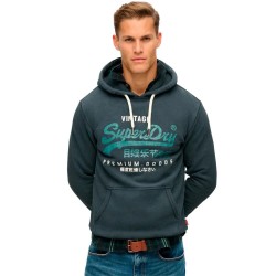 суичър,мъжки,пуловери,superdry,duo,vintage,logo,hoodie,black
