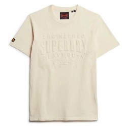 тениска,мъжки,тениски,superdry,embossed,logo,graphic,short,sleeve,t,shirt,rice,white,(beige)