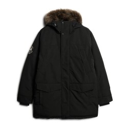 яке,мъжки,якета,superdry,everest,faux,fur,jacket,black