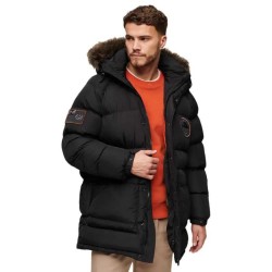 яке,мъжки,якета,superdry,everest,longline,baffled,jacket,black