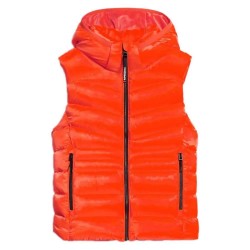 потник,дамски,потници,superdry,fuji,quilt,padded,vest,volcanic,coral,(orange)
