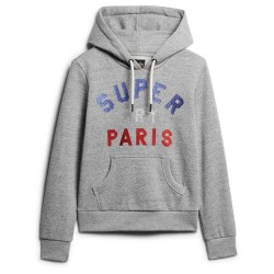 суичър,дамски,блузи,superdry,glitter,graphic,logo,hoodie,grey,(athletic,grey,marl)